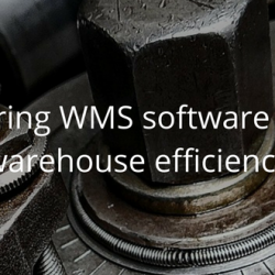 Manufacturing WMS software to increase warehouse efficiency