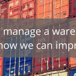 Do you manage a warehouse? Let us show you how we can improve your activity!